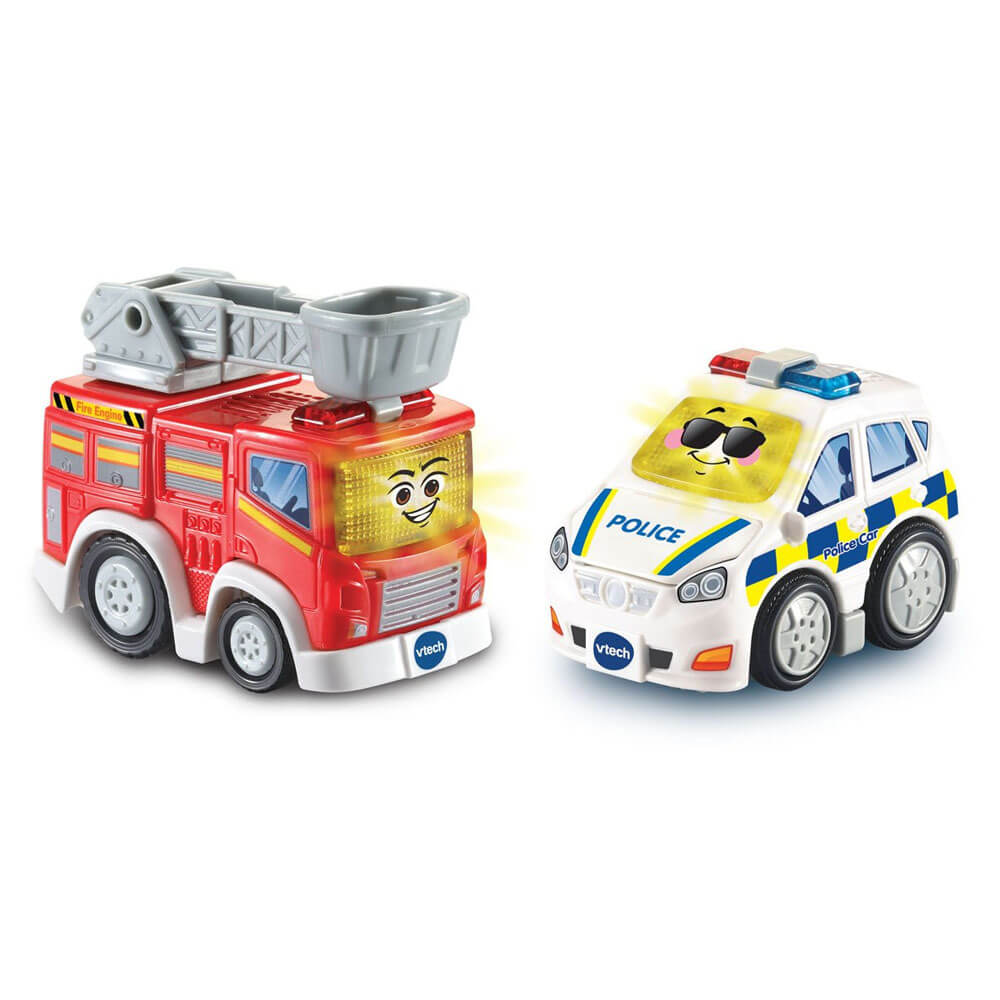 Vtech Toot-Toot Drivers 2 Car Rescue Pack (Fire Engine & Police Car)